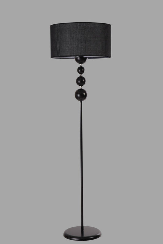Podna lampa 214, crna