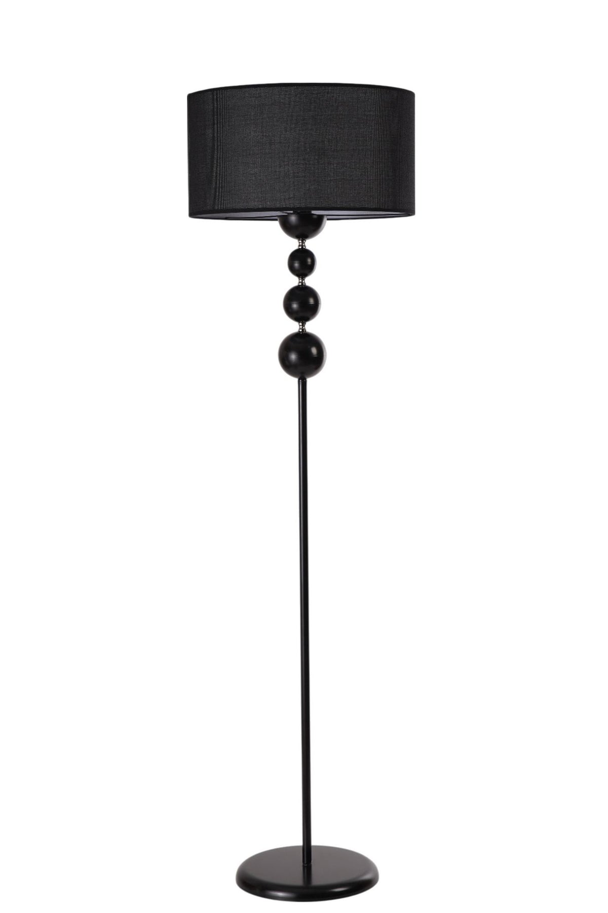 Podna lampa 214, crna