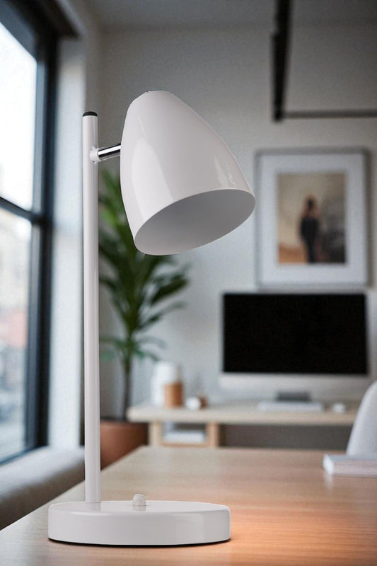 Stolna Lampa 378, Bijela