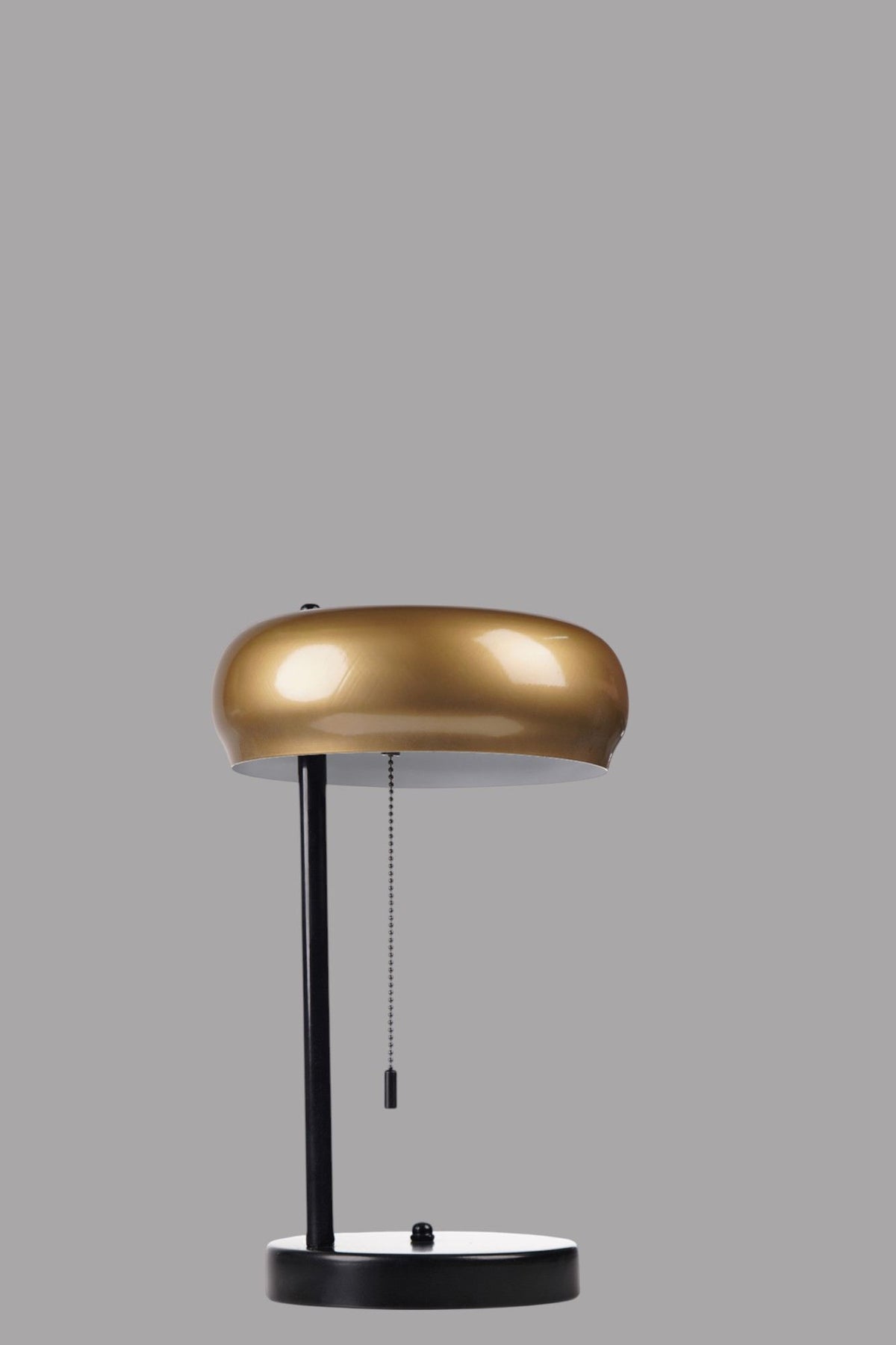Stolna lampa 552, zlatna, crna