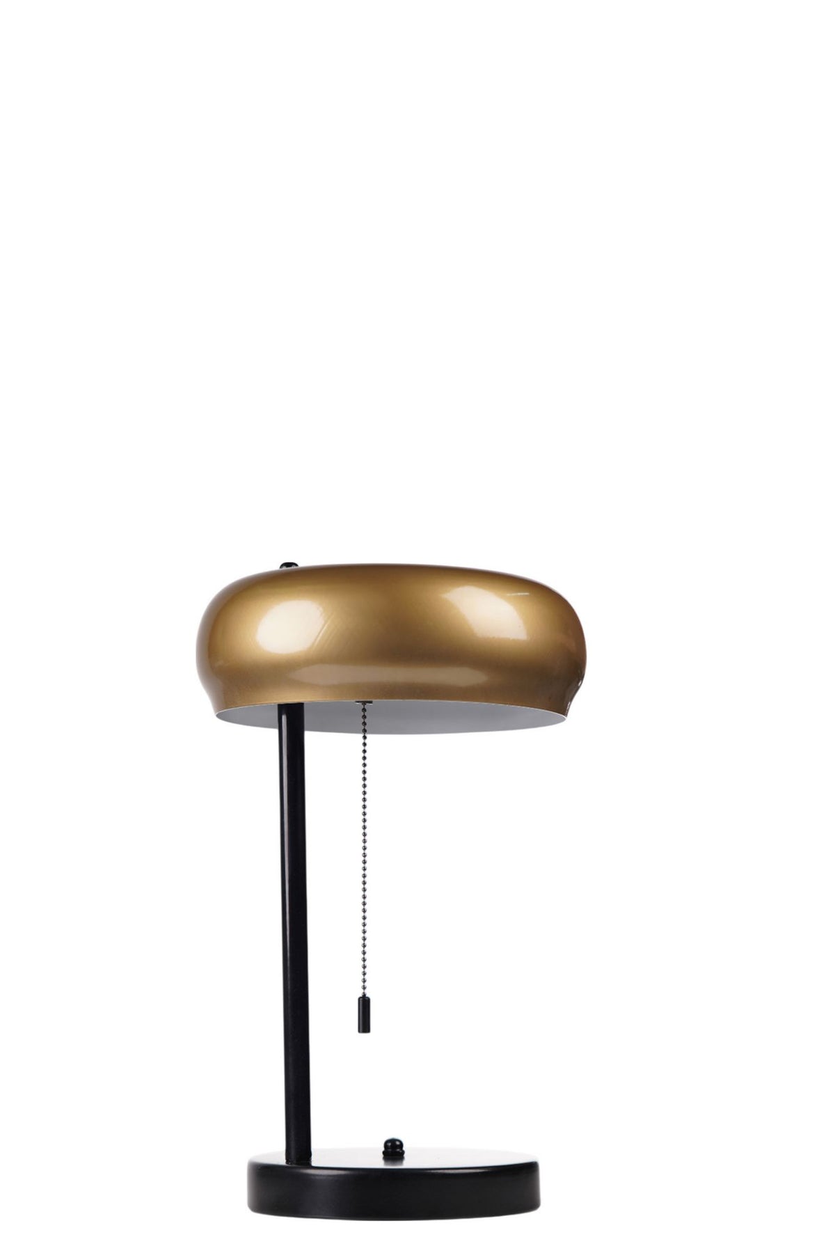 Stolna lampa 552, zlatna, crna
