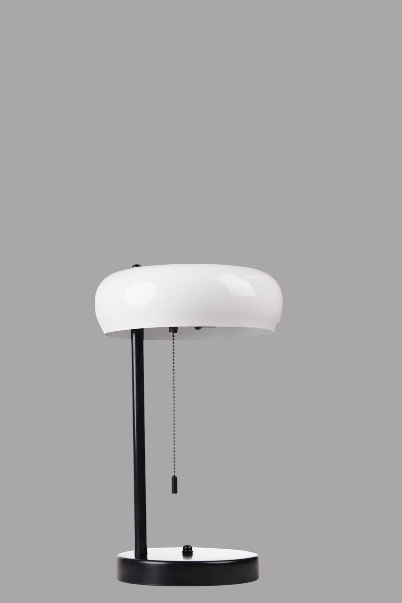 Stolna lampa 569, bijela, crna