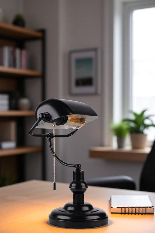 Stolna lampa 620, crna