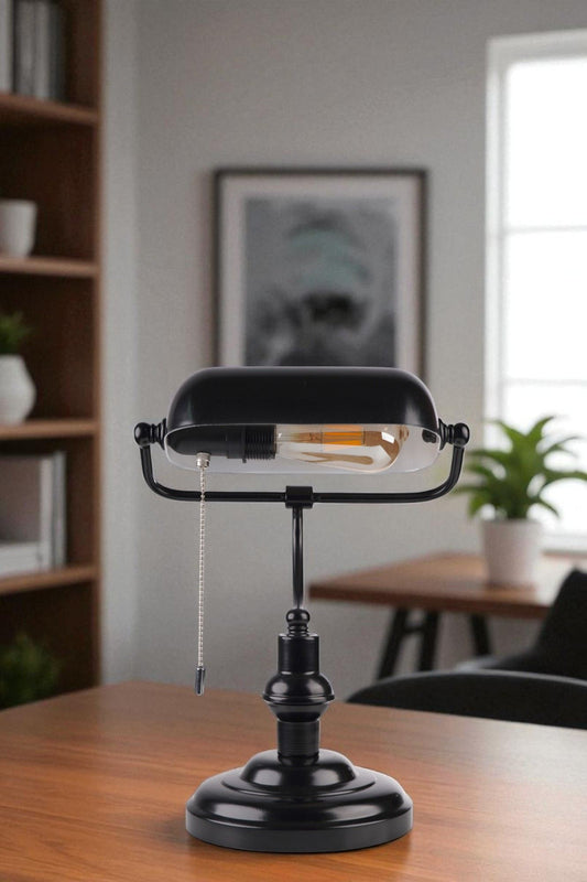 Stolna lampa 620, crna