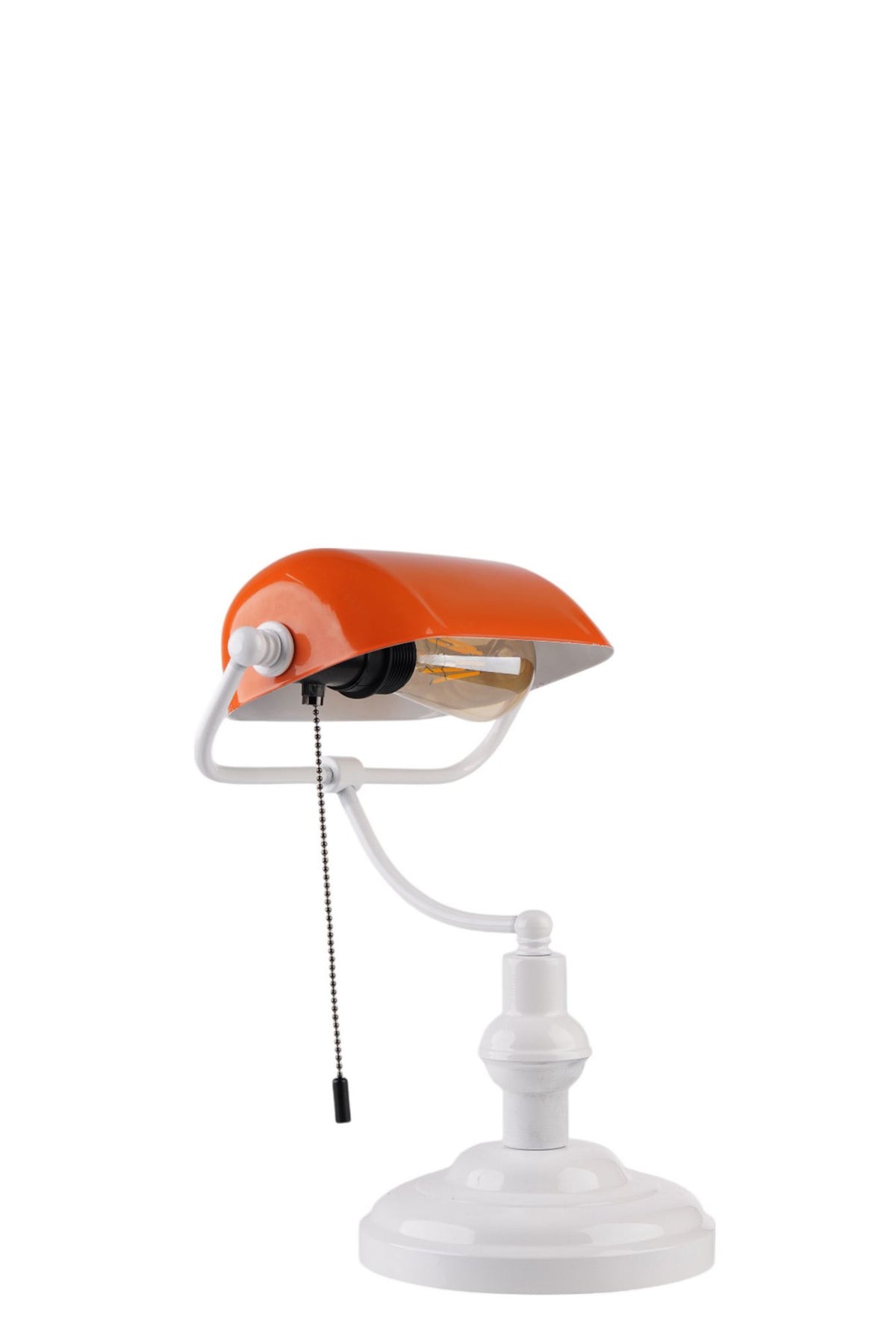 Stolna Lampa 682, Narančasta, Bijela