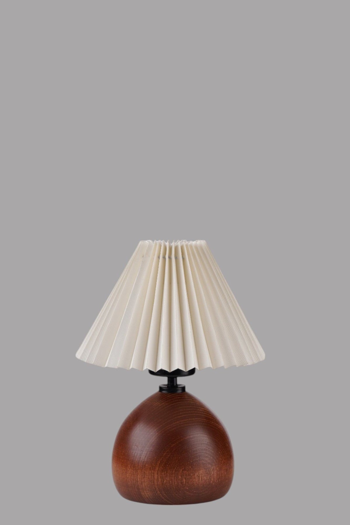 Stolna lampa 699, krem, orah