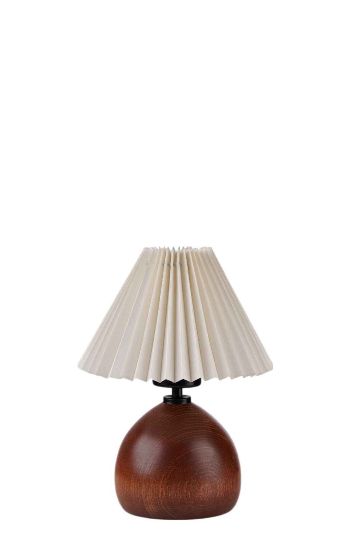 Stolna lampa 699, krem, orah