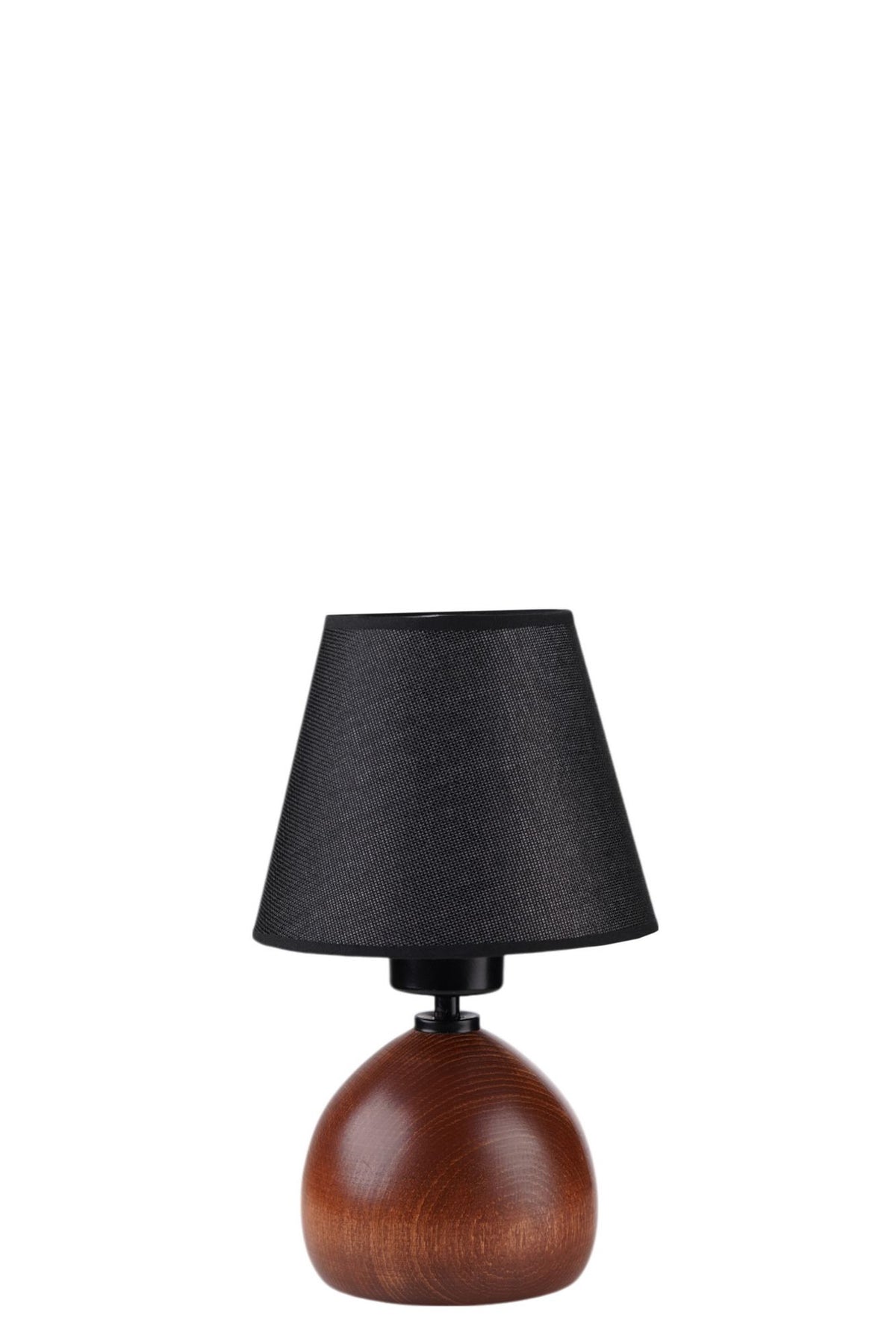 Stolna lampa 705, crna, orah