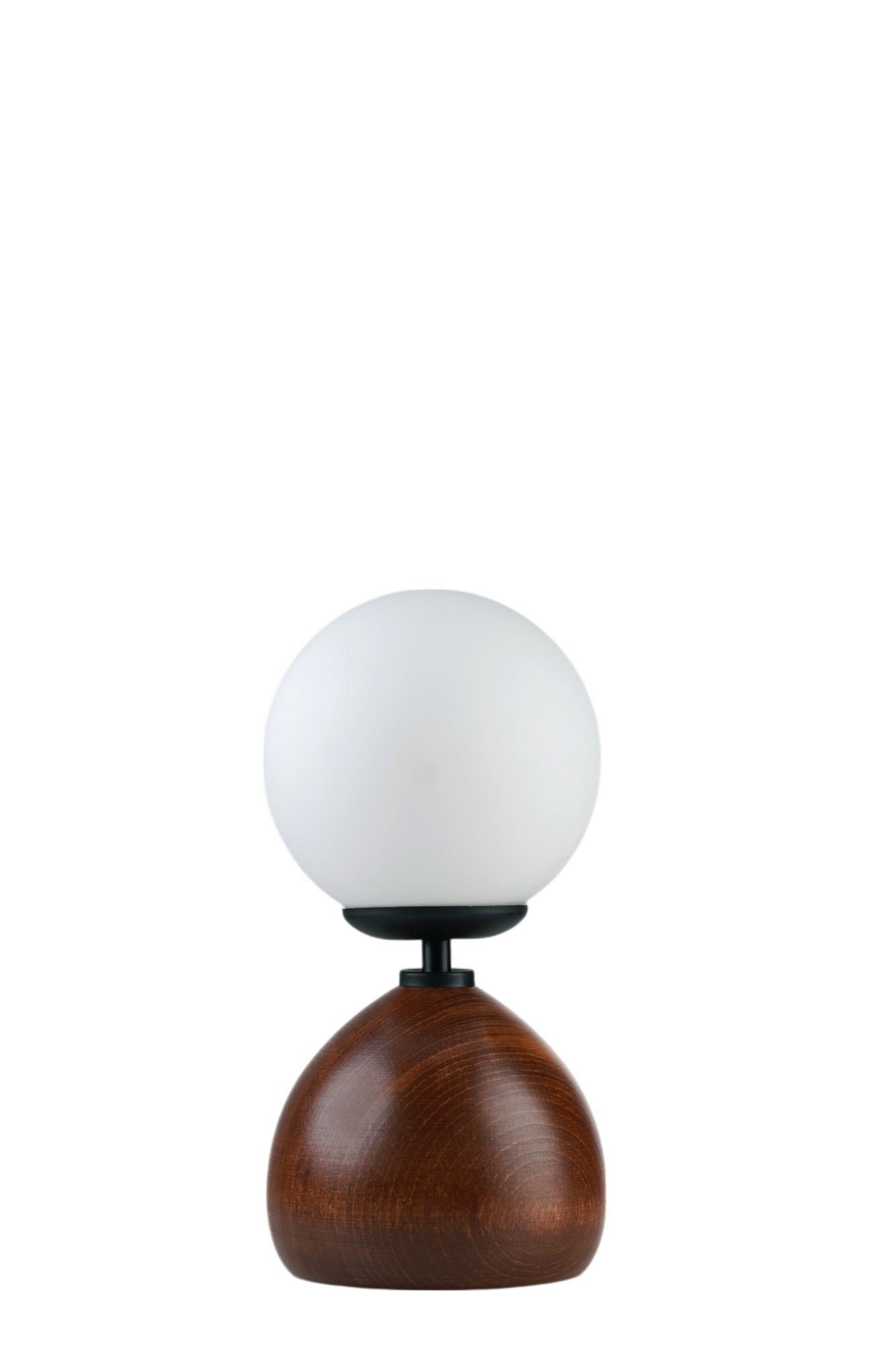 Stolna Lampa 712, Bijela, Crna, Orah
