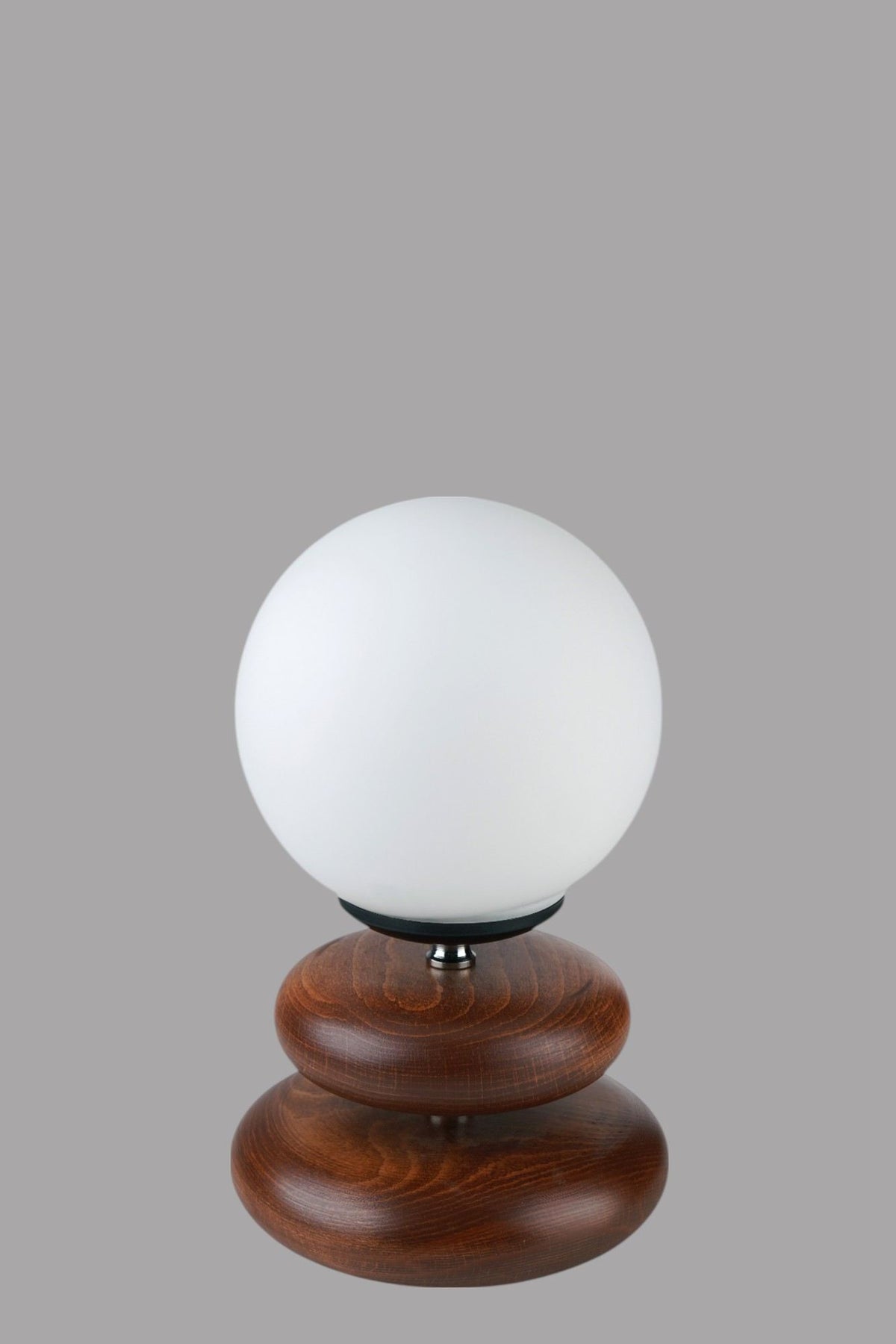 Stolna Lampa 910, Bijela, Orah