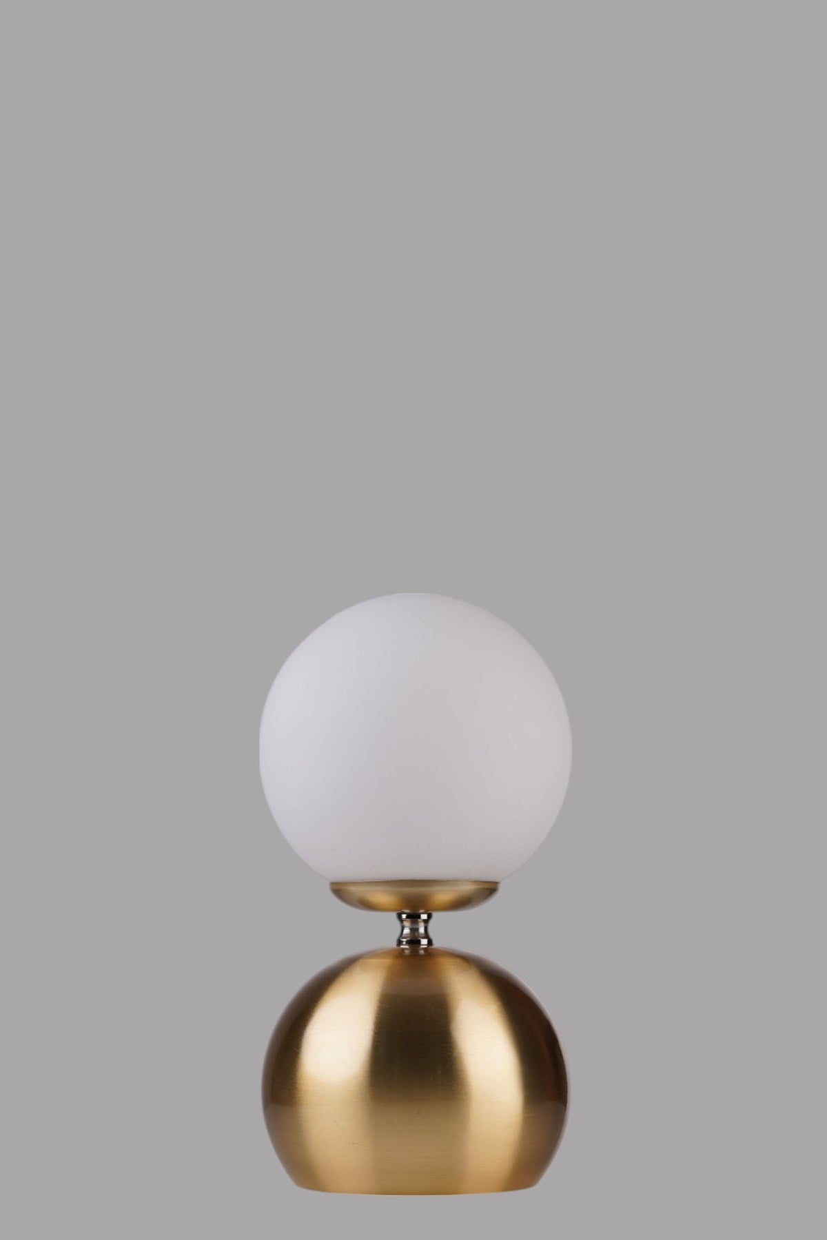 Stolna lampa 054, bijela, zlatna