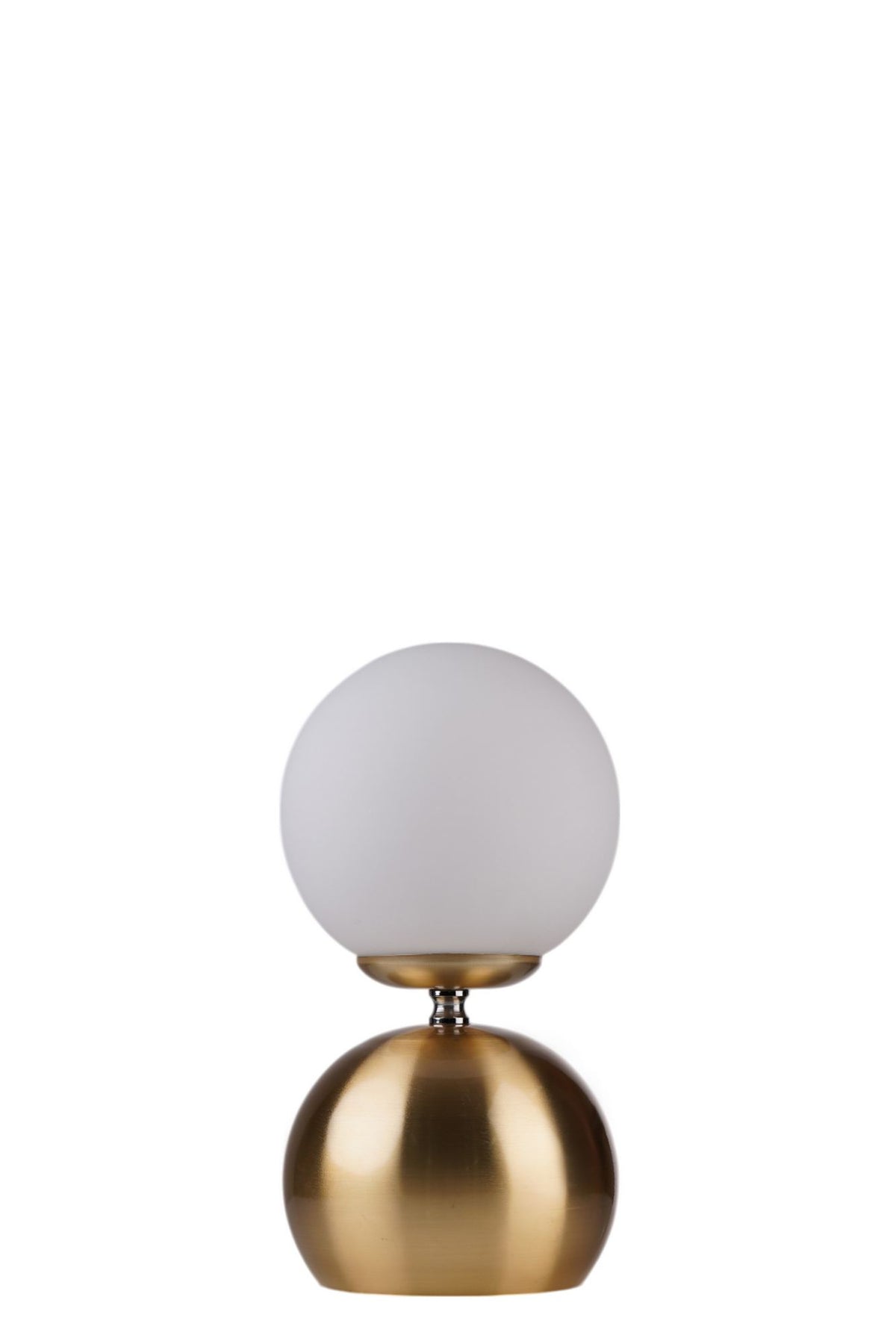 Stolna lampa 054, bijela, zlatna