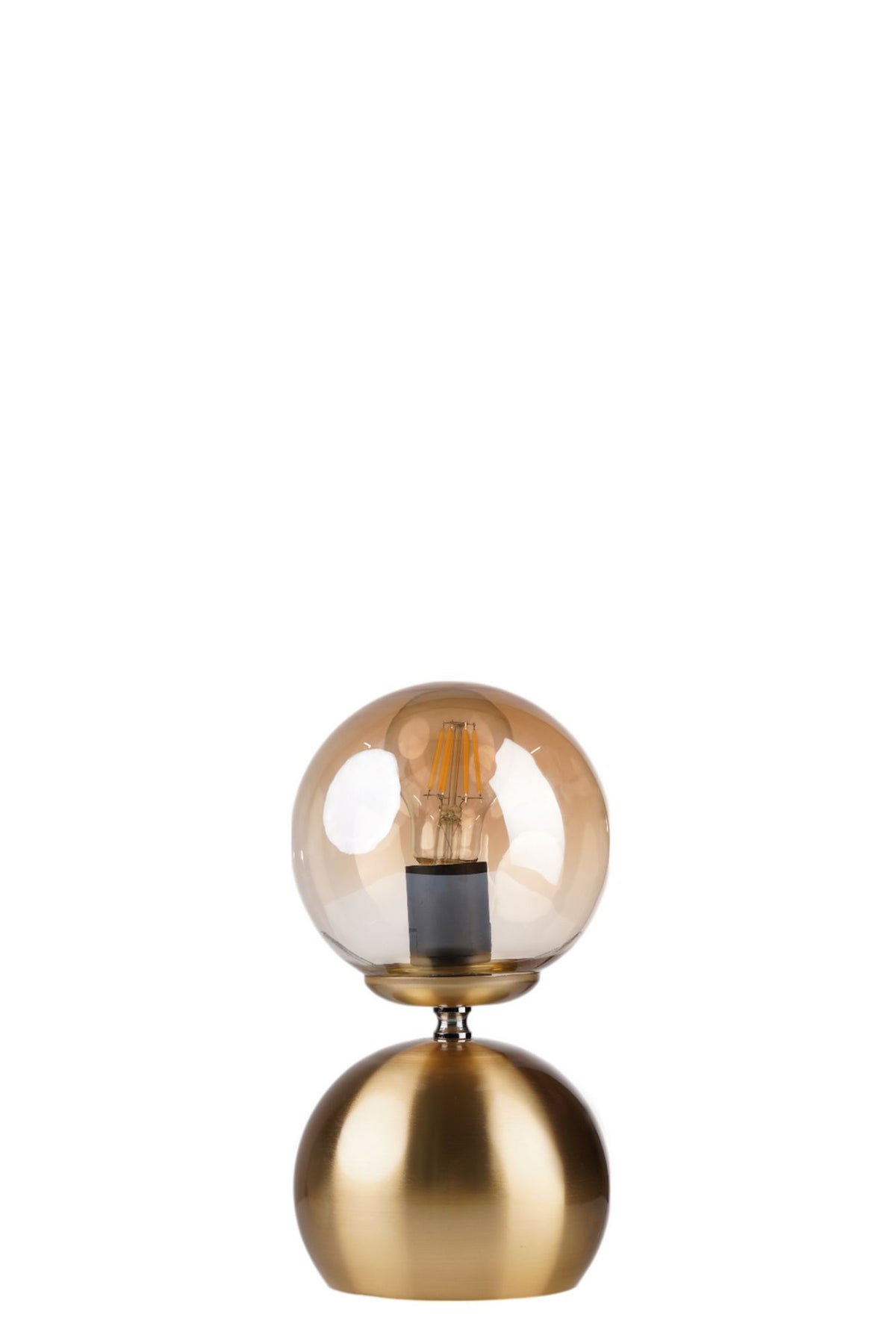 Stolna lampa 061, med, zlatna