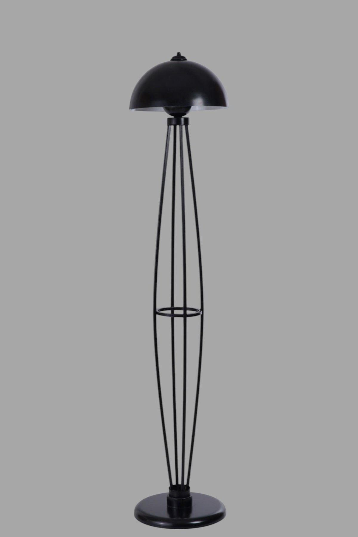 Podna lampa 461, crna