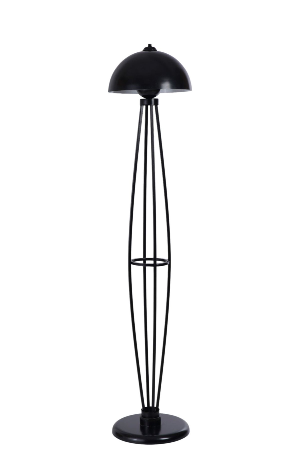 Podna lampa 461, crna