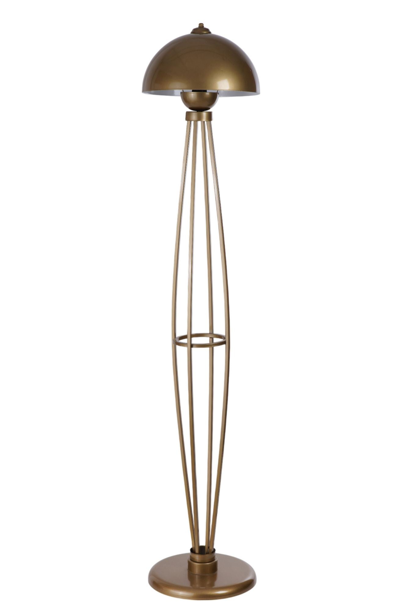 Podna lampa 492, zlatna