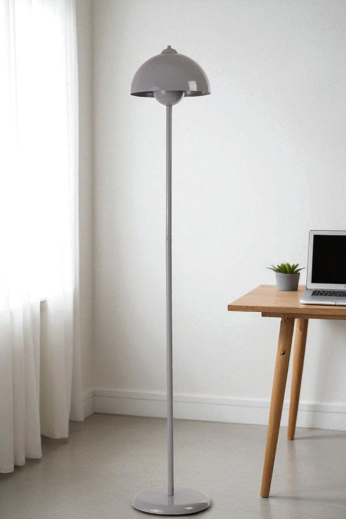 Podna lampa 515, siva