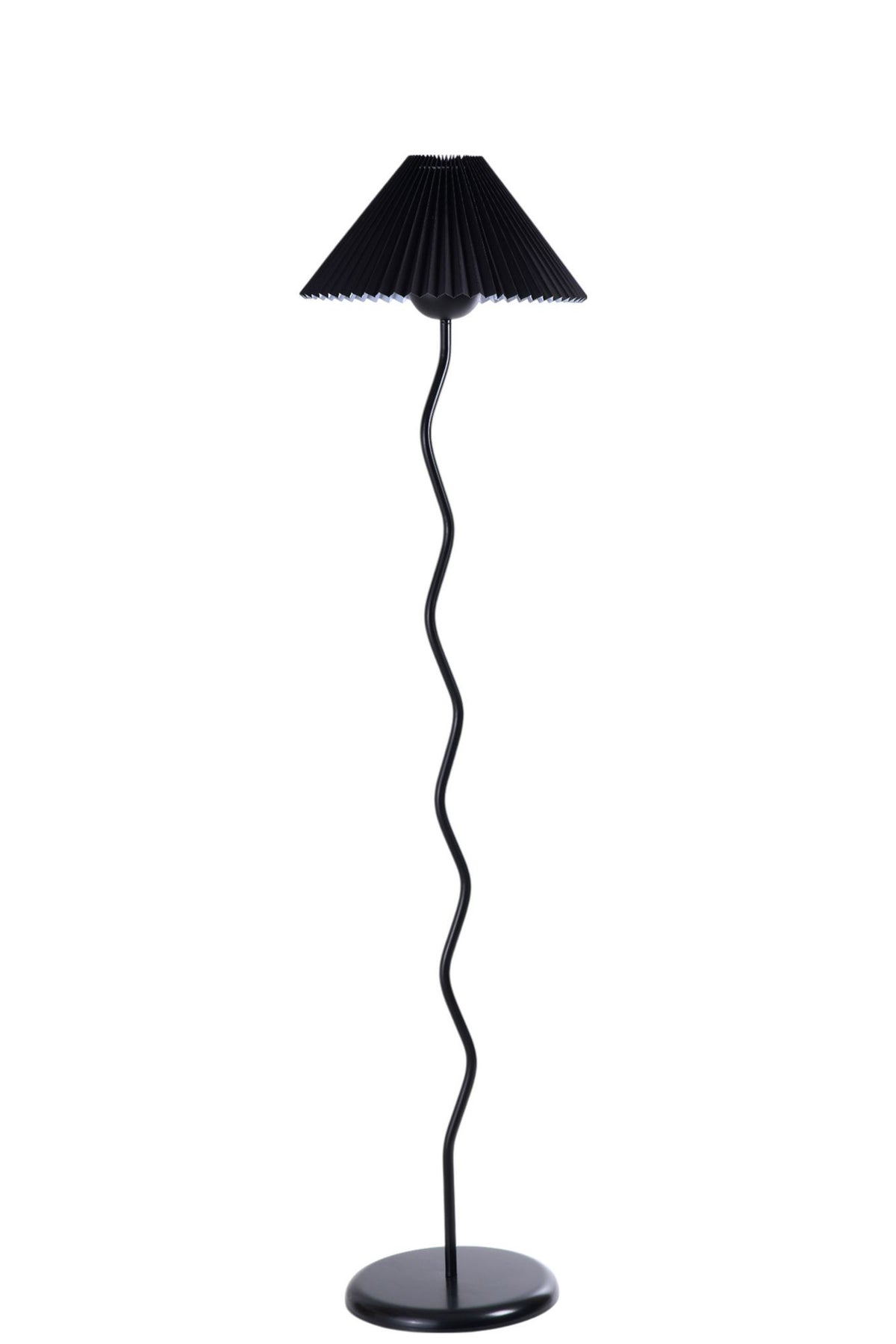 Podna lampa 614, crna