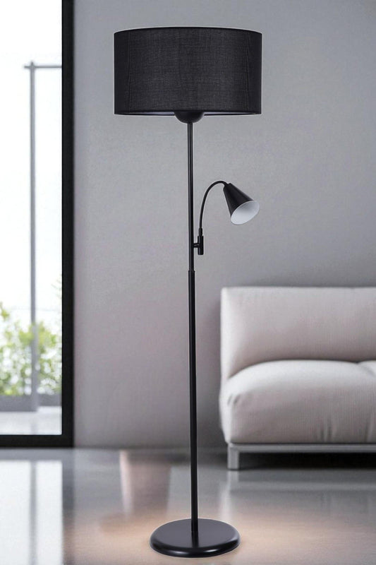 Podna lampa 713, crna