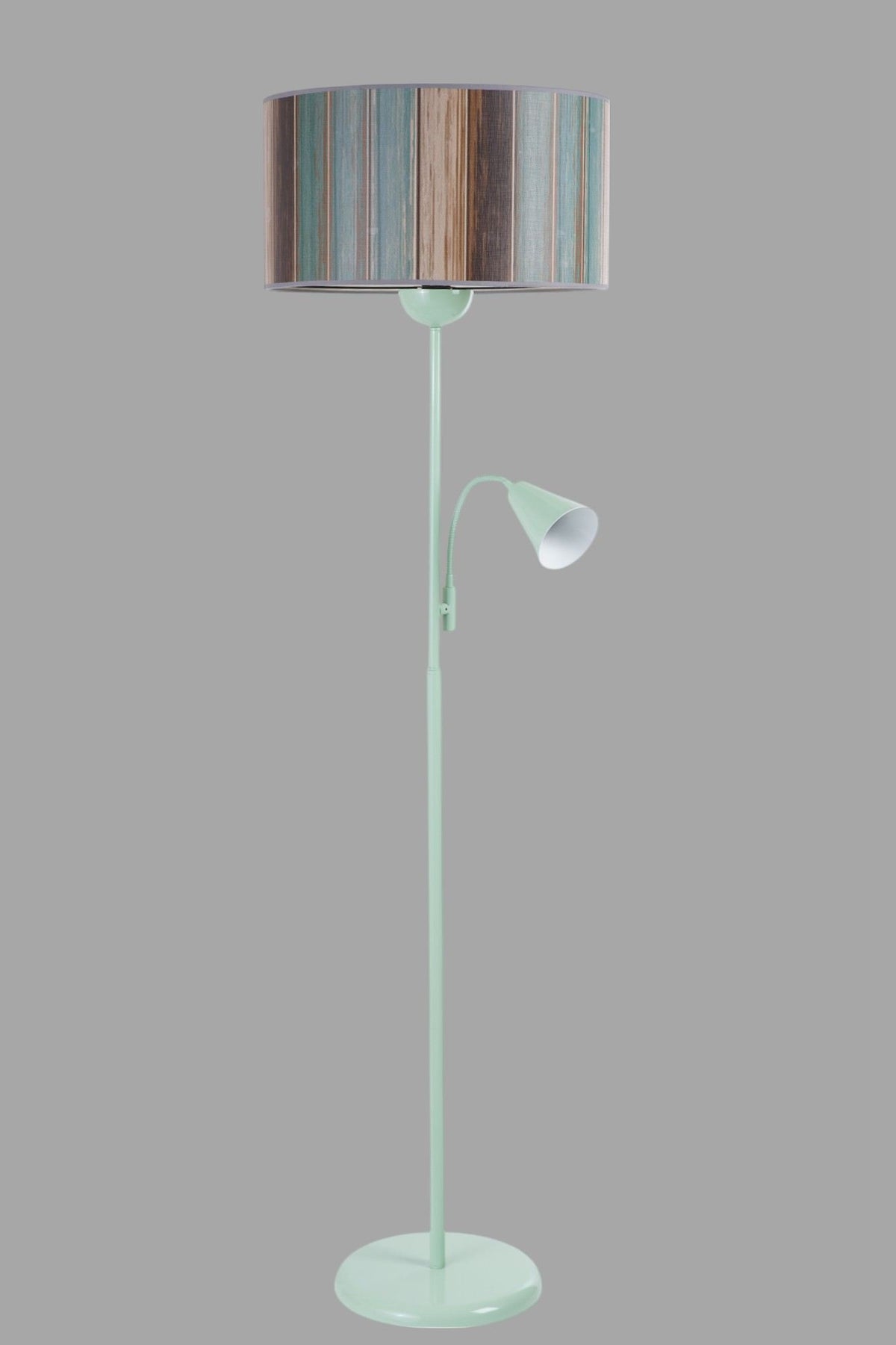 Podna lampa 737, višebojna, menta