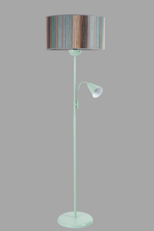 Podna lampa 737, višebojna, menta