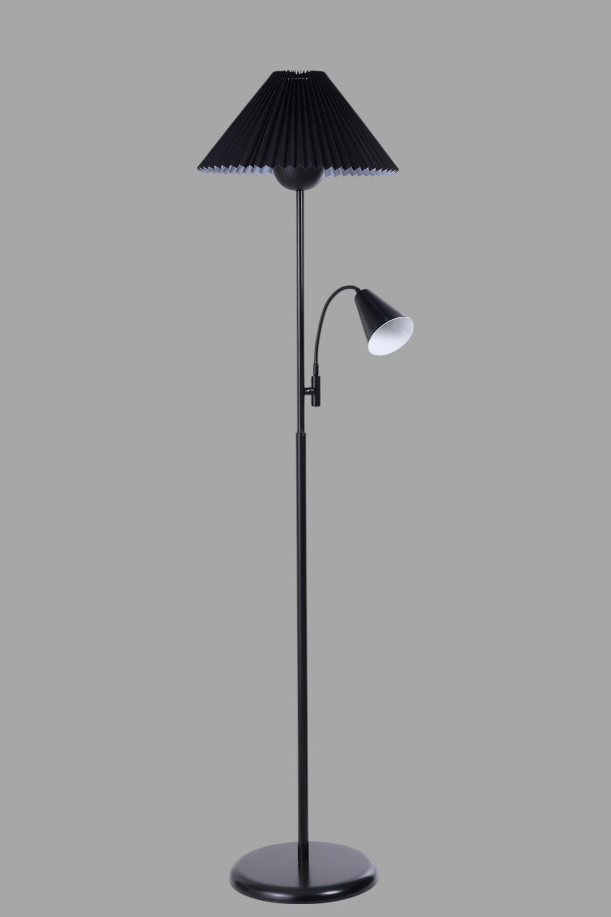 Podna lampa 744, crna