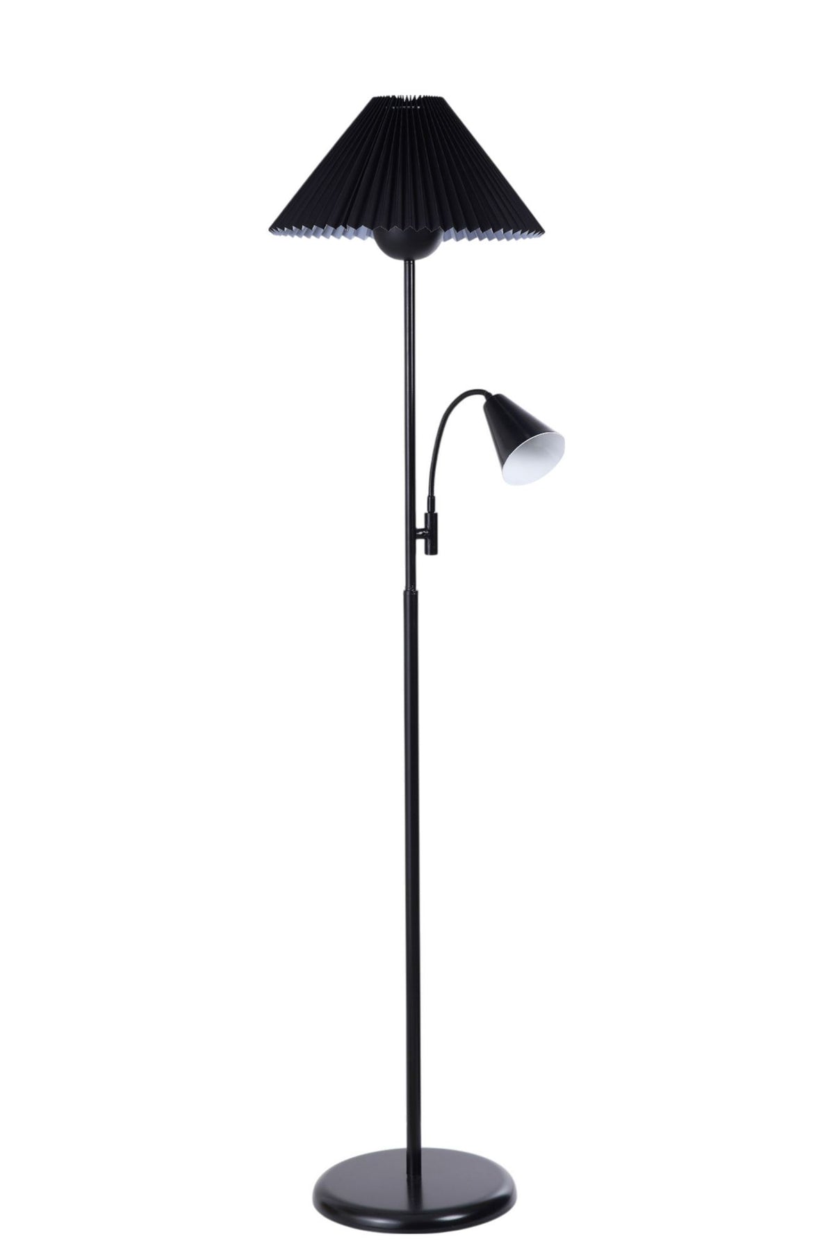 Podna lampa 744, crna