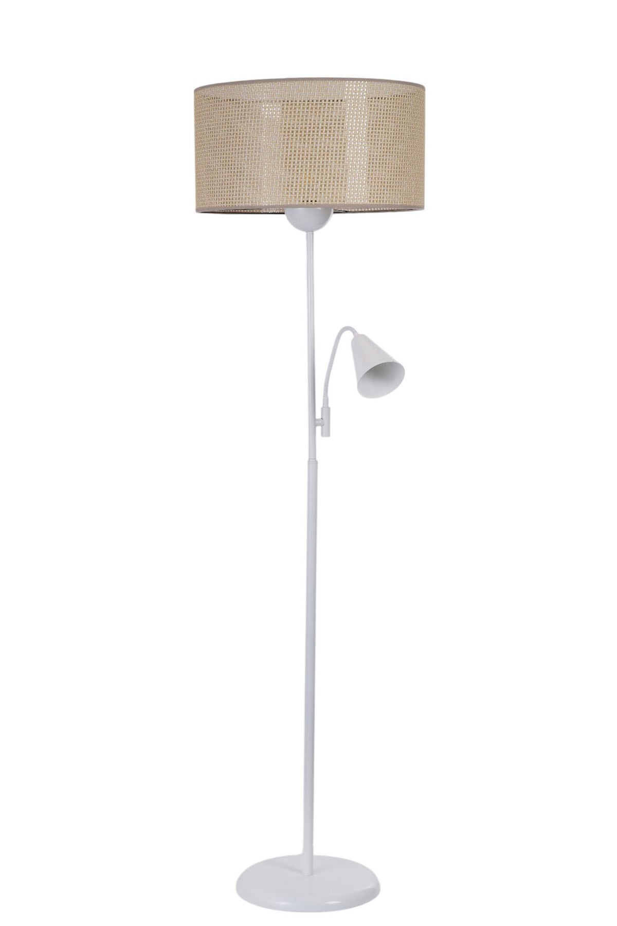 Stojeća lampa 805, bež, bijela