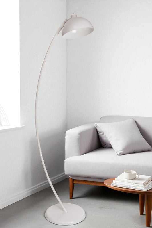 Podna lampa 008, bijela