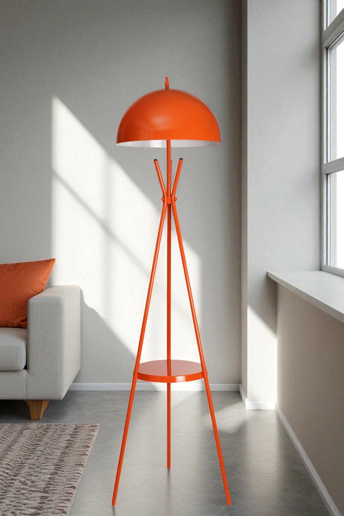 Podna lampa 015, narančasta