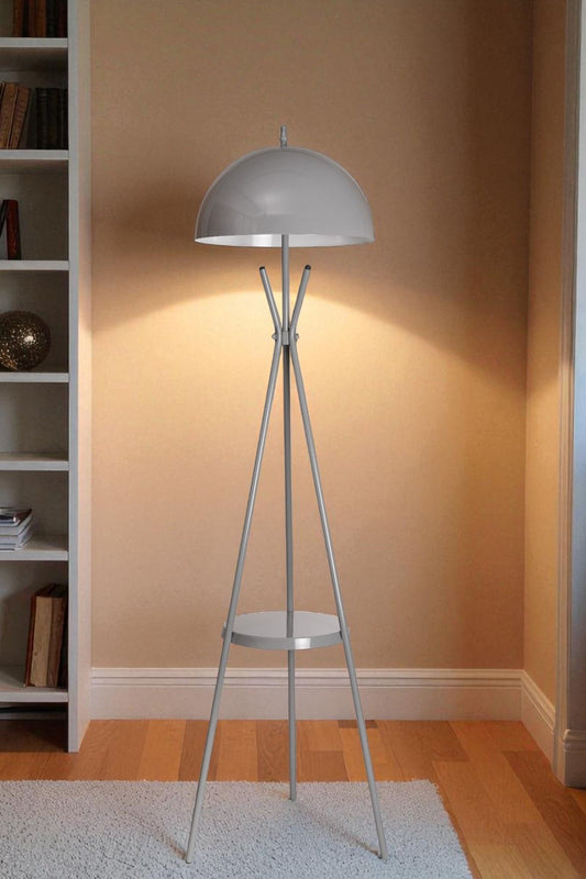 Podna lampa 022, siva