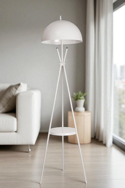Podna lampa 039, bijela