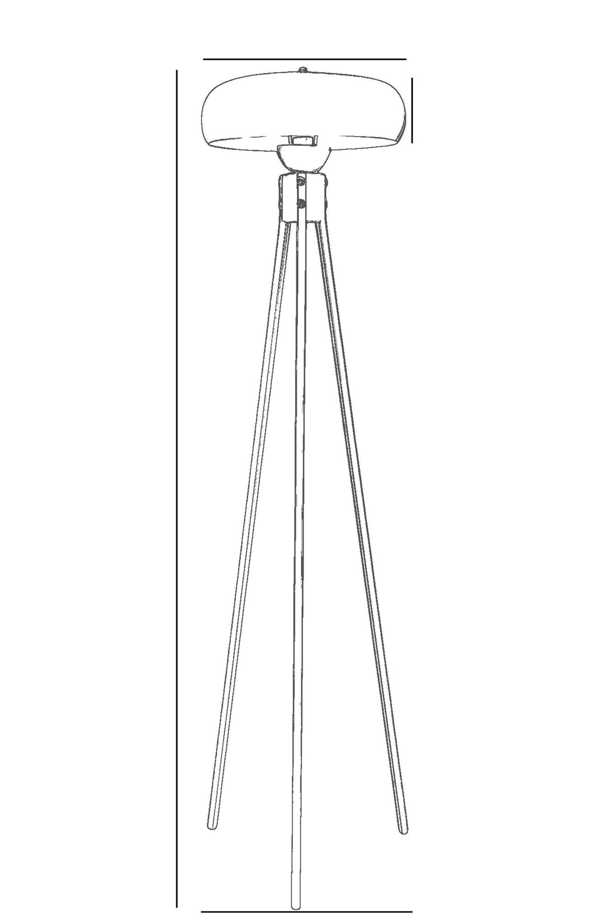Podna lampa 206, menta