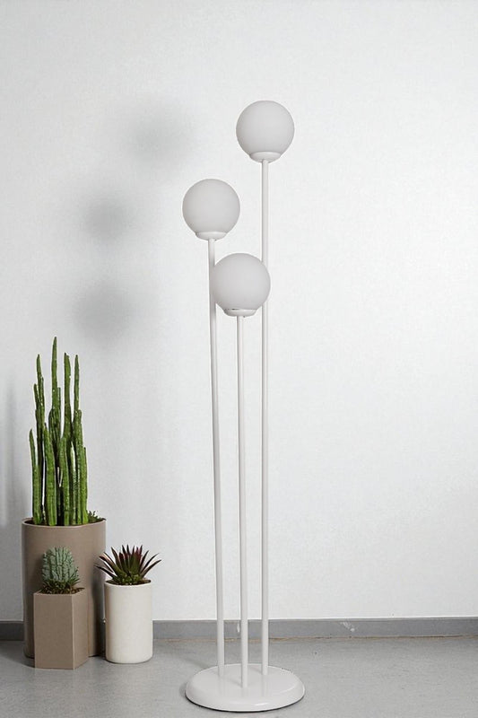 Podna lampa 534, bijela