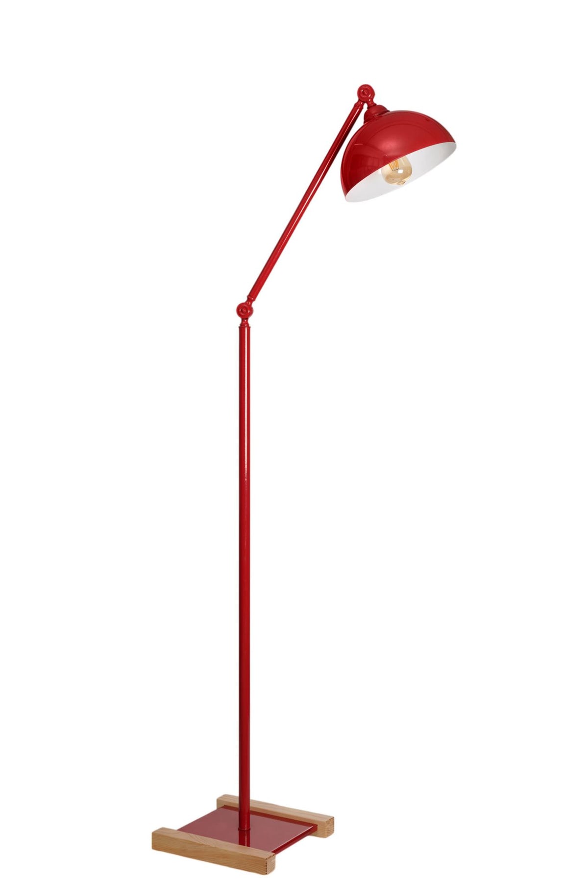 Podna lampa 565, crvena