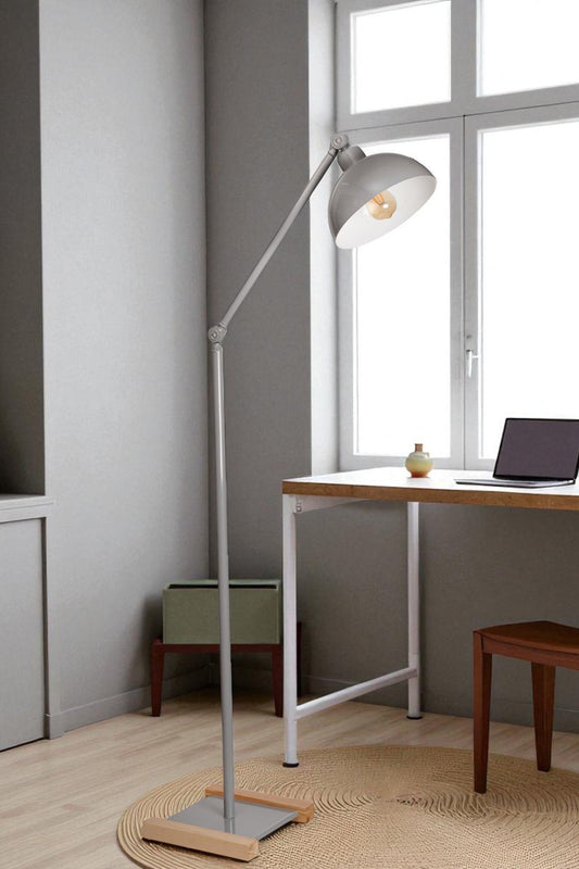 Podna lampa 602, siva