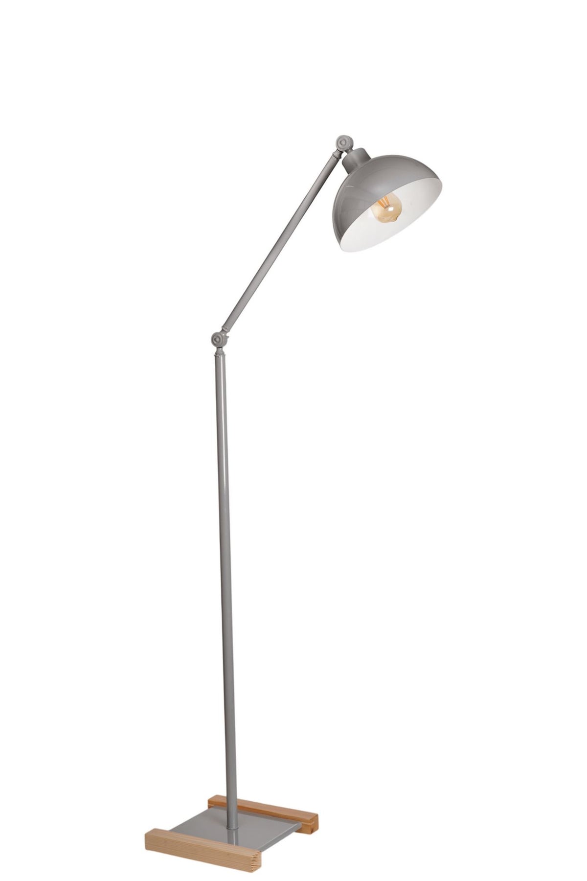 Podna lampa 602, siva