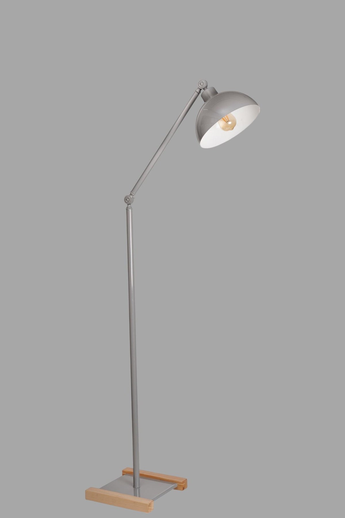 Podna lampa 602, siva