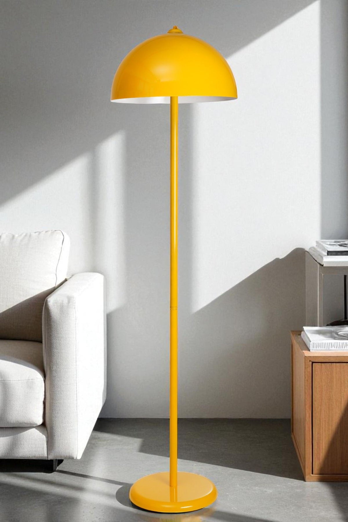 Podna lampa 626, senf