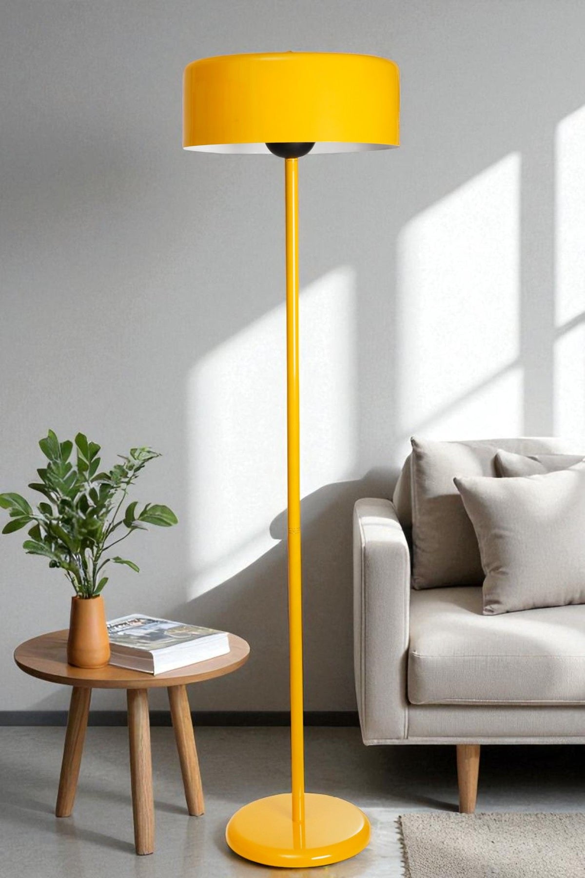 Podna lampa 701, senf
