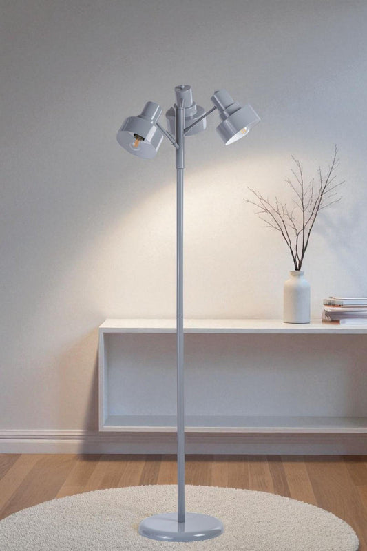 Podna lampa 135, siva
