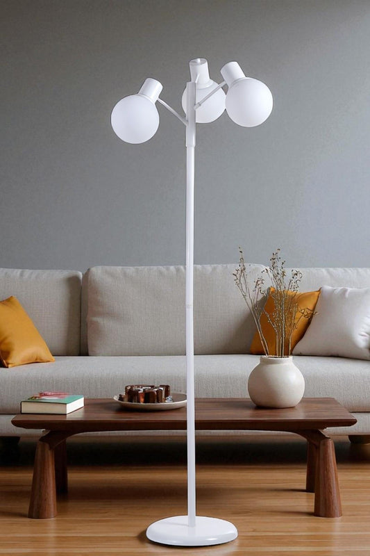 Podna lampa 203, bijela