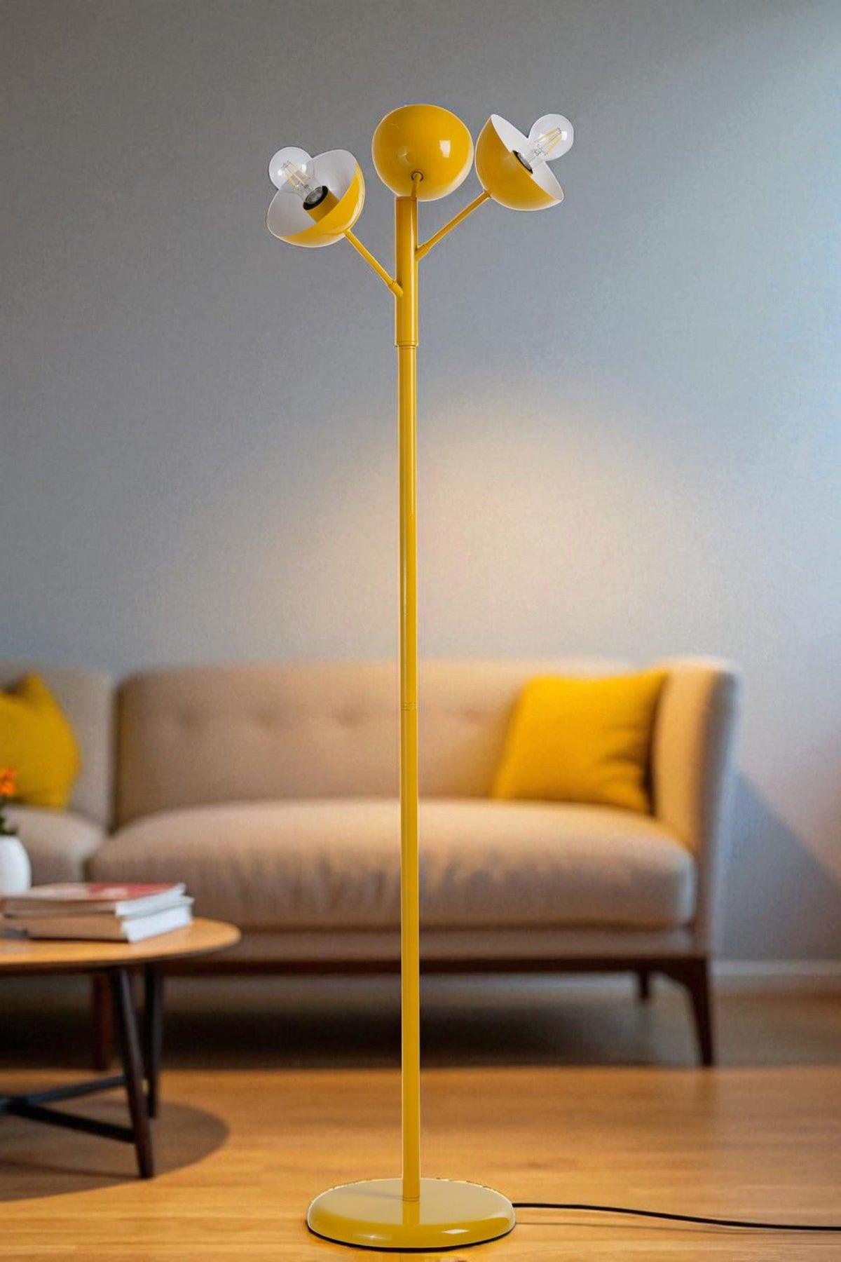 Podna lampa 395, senf