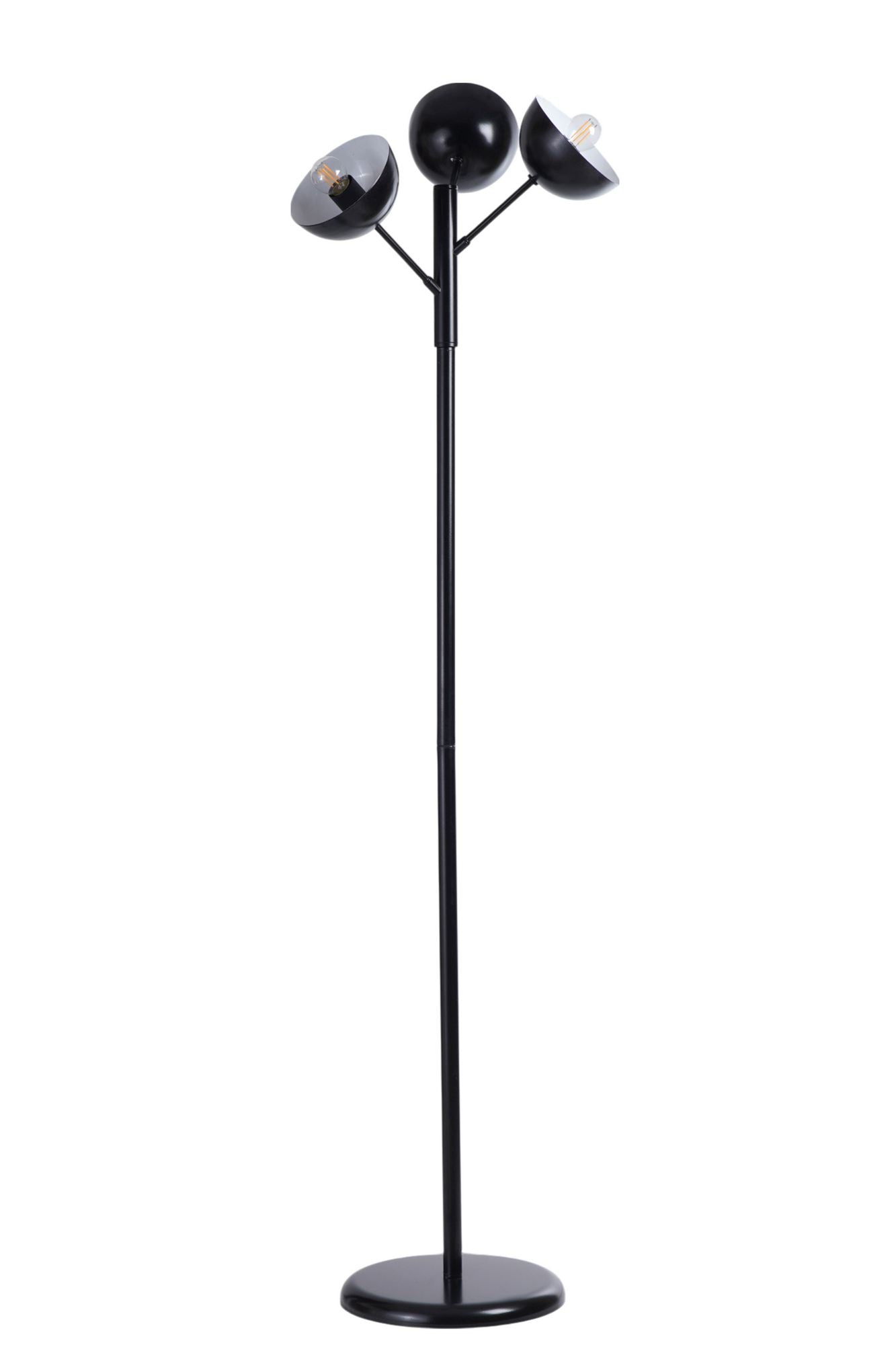 Podna lampa 432, crna