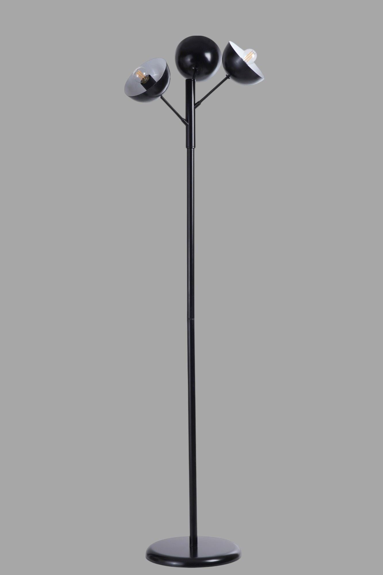 Podna lampa 432, crna