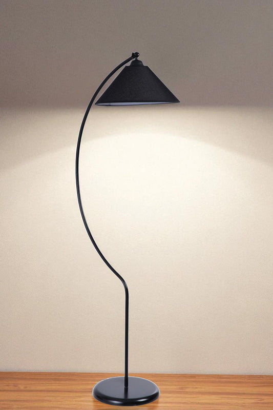 Podna lampa 524, crna