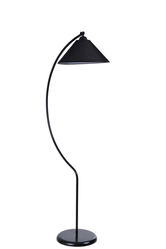 Podna lampa 524, crna