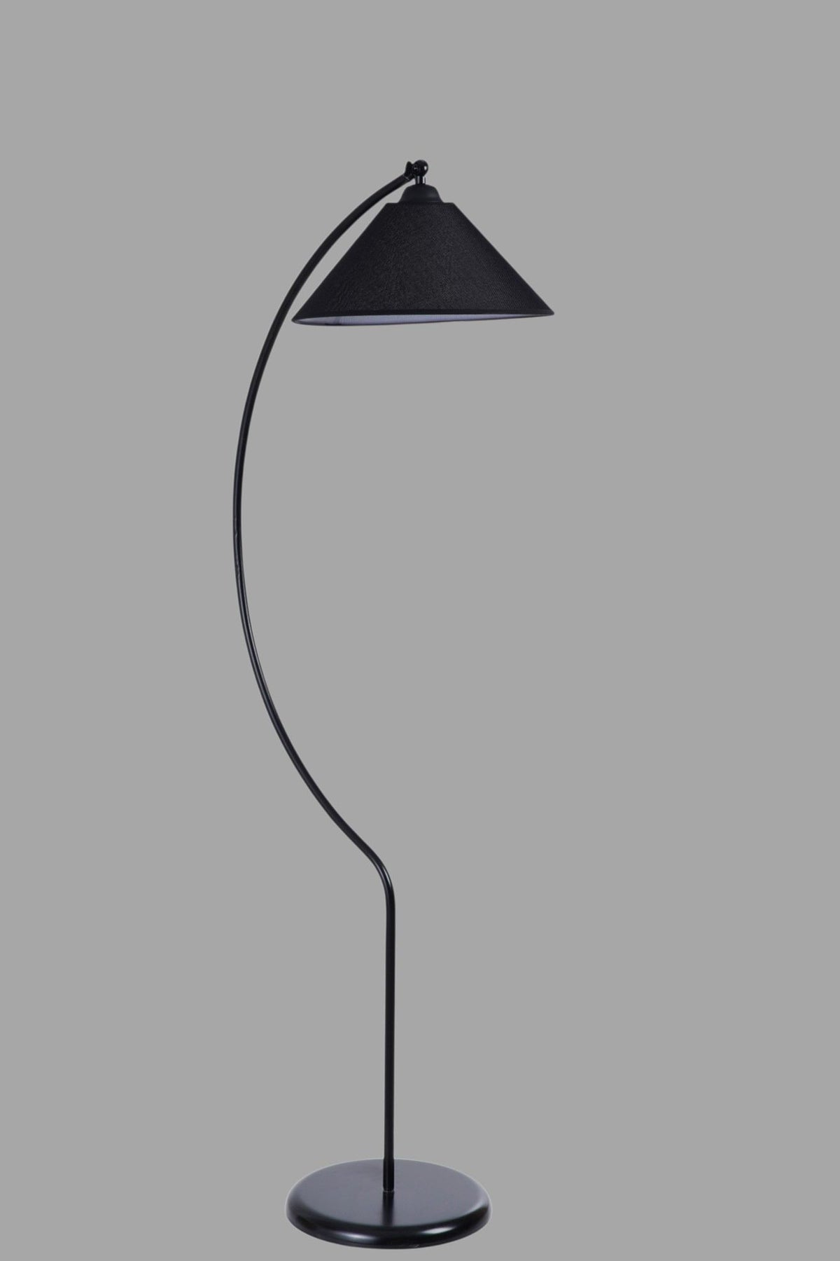 Podna lampa 524, crna