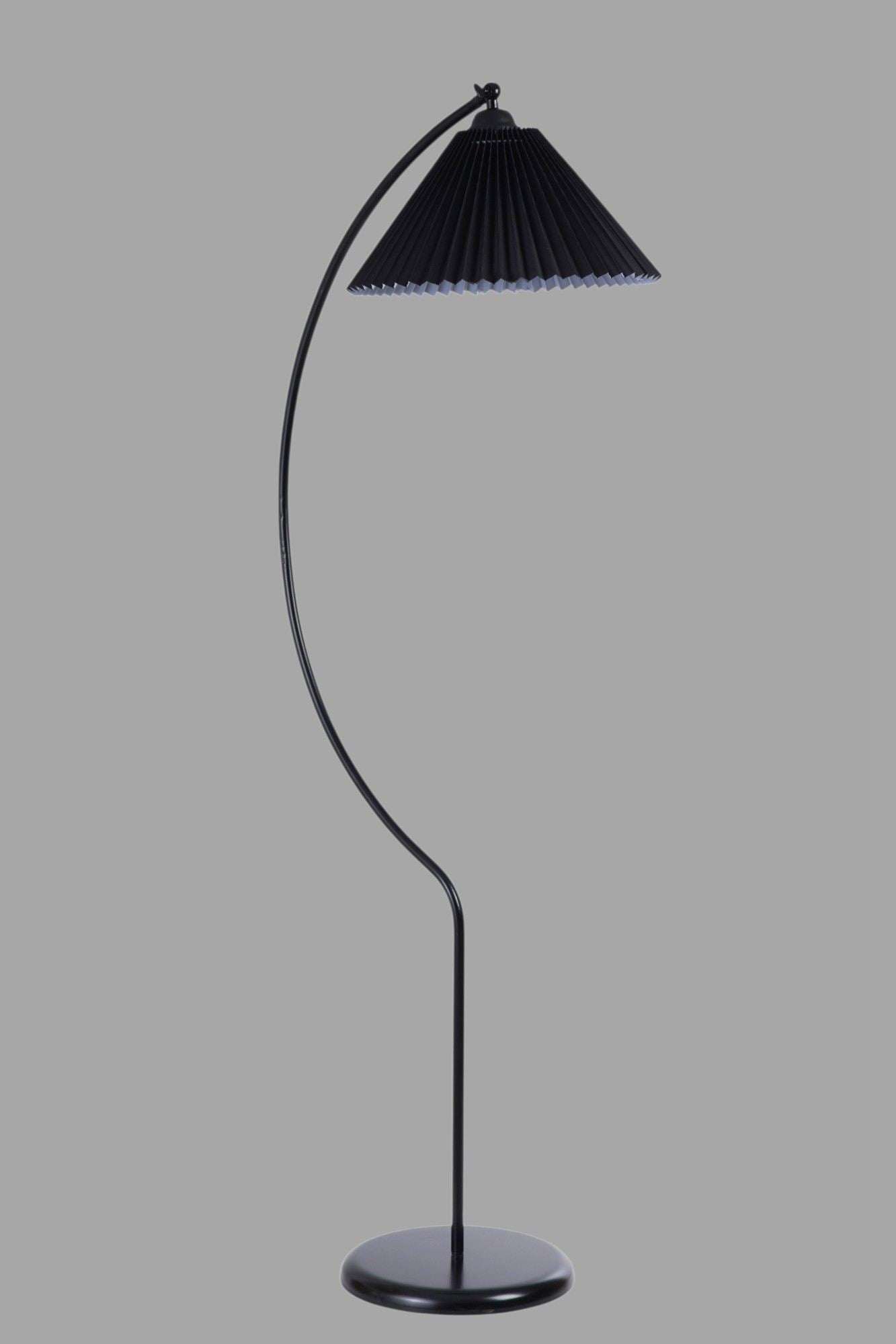 Podna lampa 531, crna