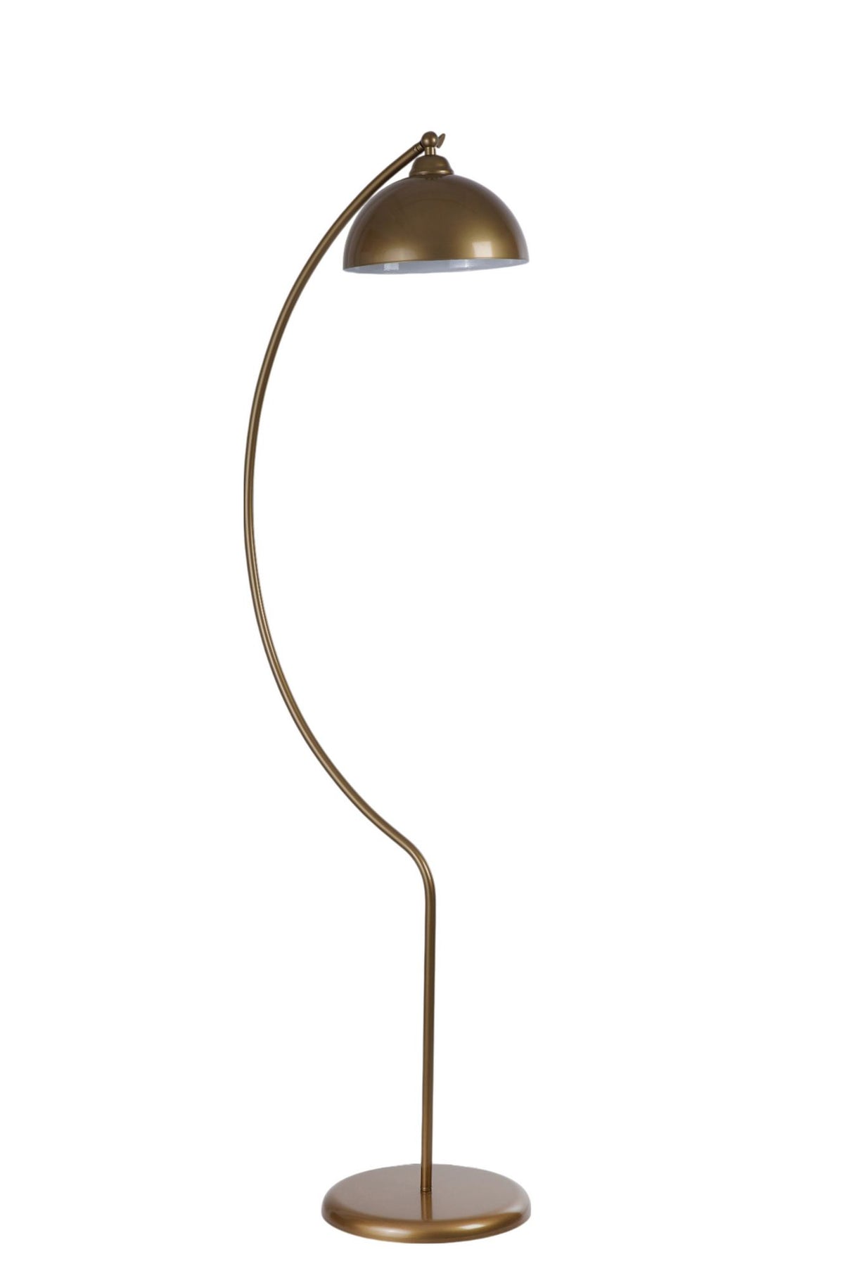 Podna lampa 555, zlatna